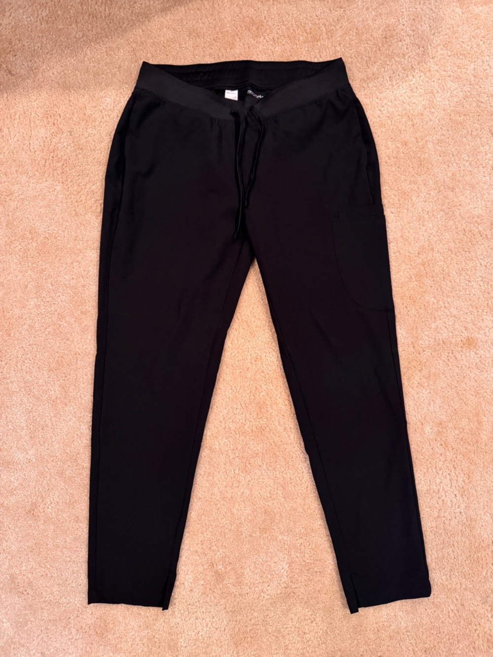 Straight leg scrub pants